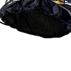 Мешок для обуви 480х380, Naruto, универсальный, чёрный - Фото 4
