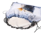 Мешок для обуви SEVENTEEN на шнурке, с надписью, принтом, размер 48×0.5×38 см, серый - Фото 4