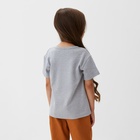 Футболка детская KAFTAN Love р.28 (86-92 см), серый - фото 25481501