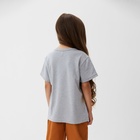 Футболка детская KAFTAN Gussi р.28 (86-92 см), серый - фото 25481513