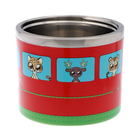 Ланч-бокс "В мире зверей", 630 мл, сохраняет тепло 3 ч, 11 х 15 см, зеленый - Фото 2