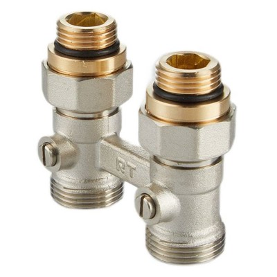 Узел нижнего подключения радиатора Royal Thermo, 1/2"x3/4", прямой