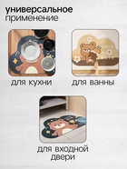 Коврик для дома Доляна Baby, влаговпитывающий, 40×60 см, розовый - Фото 3