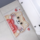 Коврик для дома Доляна Love, влаговпитывающий, 40×60 см - Фото 9