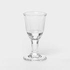Набор стеклянных рюмок, 10 мл, d=3 см, h=6 см, 6 шт - фото 25399336