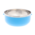 Ланч-бокс, 2 л, 14×26 см, 4 уровня, сохраняет тепло 3 ч, нержавеющая сталь, голубой - Фото 6