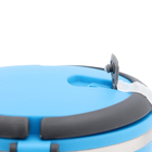 Ланч-бокс, 2 л, 14×26 см, 4 уровня, сохраняет тепло 3 ч, нержавеющая сталь, голубой - Фото 7