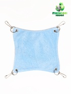 Гамак для грызунов, 13×14 см, маленький, голубой - Фото 1