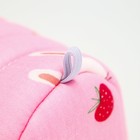 Домик для грызунов "Кролик", розовый - фото 25356404