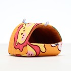 Домик для грызунов "ЛЕВ", желтый - фото 25356408