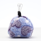 Домик для грызунов «Сердце», из флиса, 10×15 см, фиолетовый - фото 25356416