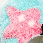 Домик для грызунов, "Звезды" синий флис - фото 25356427