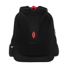 Рюкзак каркасный 36 х 28 х 20 см, Grizzly, чёрный/красный - фото 25409437