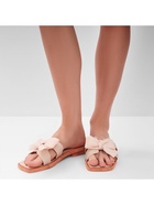 Тапочки женские с открытым носом LoveLife, размер 38-39, молочные - Фото 2