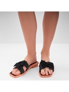 Тапочки женские с открытым носом LoveLife, размер 38-39, чёрные - Фото 6