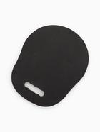 Зеркало с ручкой, 28×34 см, (d=22.5 см), чёрное - Фото 2