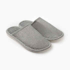 Тапочки женские закрытые LoveLife, размер 40-41, серые