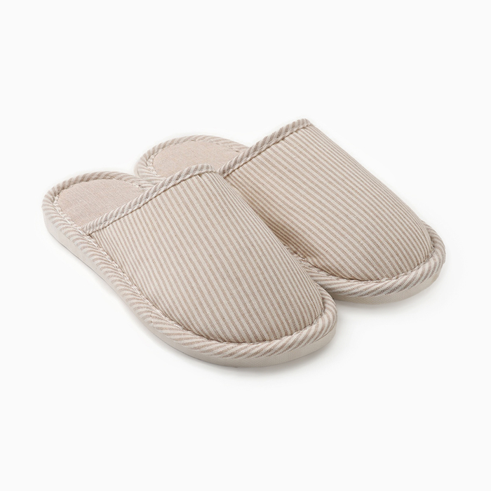 Тапочки женские закрытые LoveLife, размер 40-41, бежевые