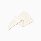 Чалма для сушки волос Этель, цв. молочный, 65*25 см, 100% п/э, 280 г/м2 - фото 31555383