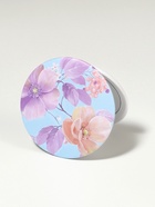 Зеркало складное «Цветы», d = 7,5 см, цвет фиолетовый - Фото 2