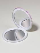 Зеркало складное «Цветы», d = 7,5 см, цвет зелёный - Фото 3