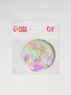 Зеркало складное «Цветы», d = 7,5 см, цвет зелёный - Фото 6