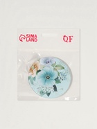 Зеркало складное «Цветы», d = 7,5 см, цвет голубой - Фото 6