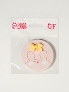 Зеркало складное CUTIE, d=7 см, с увеличением х2, искусственная кожа, бежевое - Фото 6