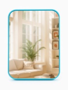 Зеркало настольное, прямоугольное, 11.5×15.5×1.2 см, МИКС - Фото 2