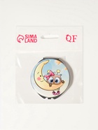 Зеркало складное «Совята», d=6 см, искусственная кожа, голубое - Фото 4