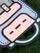 Пакет подарочный, «Портфель», с zip-lock застежкой, 24×28+8 см - Фото 3