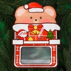 Пакет подарочный новогодний, фигурный «Камин», с zip - lock застежкой, 20×27+6.5 см - Фото 2