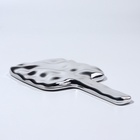 Зеркало с ручкой, декоративное, 10×16.9 см, (8.5×8.5 см), серебристое - Фото 6