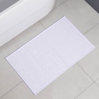 Коврик для ванной и туалета SAVANNA, полиэстер, 80×50 см, молочный - Фото 10
