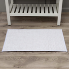 Коврик для ванной и туалета SAVANNA, полиэстер, 80×50 см, молочный - Фото 6