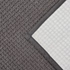 Коврик для ванной и туалета SAVANNA, полиэстер, 80×50 см, серый - Фото 3