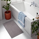 Коврик для ванной и туалета SAVANNA, полиэстер, 80×50 см, серый - Фото 6