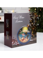 Фигура светодиодная «Зимнее сияние», 20.9×21.3×8.5 см, музыка, батарейки ААх3 (не в комплекте), USB, свечение тёплое белое 10511714