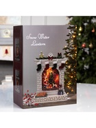 Светодиодная фигура «Чудесный камин», 26×10×18 см, музыка, от батареек ААх3, USB, свечение тёплое белое - Фото 14