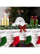 Светодиодная фигура «Чудесный камин», 26×10×18 см, музыка, от батареек ААх3, USB, свечение тёплое белое - Фото 8