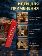 Фигура светодиодная, 18.5×6.3×23 см, музыкальная, свечение тёплое белое - Фото 4