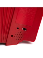 Фигура светодиодная «Волшебная гармонь», 18.5х6.3х23 см, музыка, ААх3, USB, свечение тёплое белое - фото 14996490