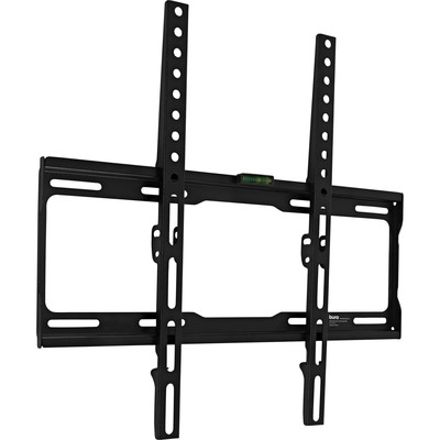 Кронштейн для телевизора Buro FX0S, 22-65", до 35 кг, настенный, фиксированный, чёрный