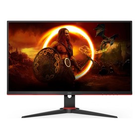 Монитор AOC 27" Q27G2E черный/красный VA LED 1ms 16:9 HDMI матовая 3000:1 250cd 178гр/178гр   106690