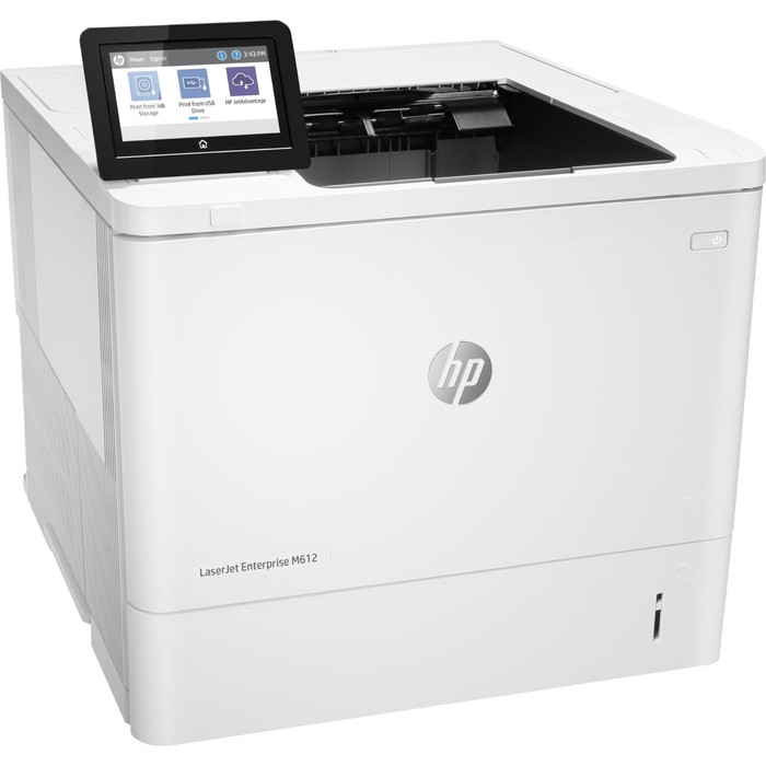 Принтер лазерный HP LaserJet Enterprise M612dn (7PS86A) A4 Duplex Net белый - фото 51629050