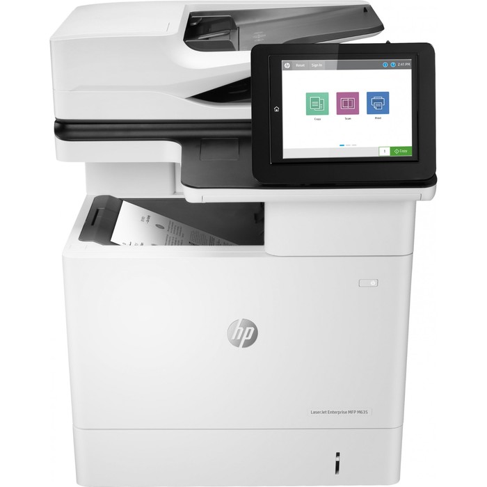 МФУ лазерный HP LaserJet Enterprise M635h (7PS97A) A4 Duplex Net белый/черный - фото 51629065