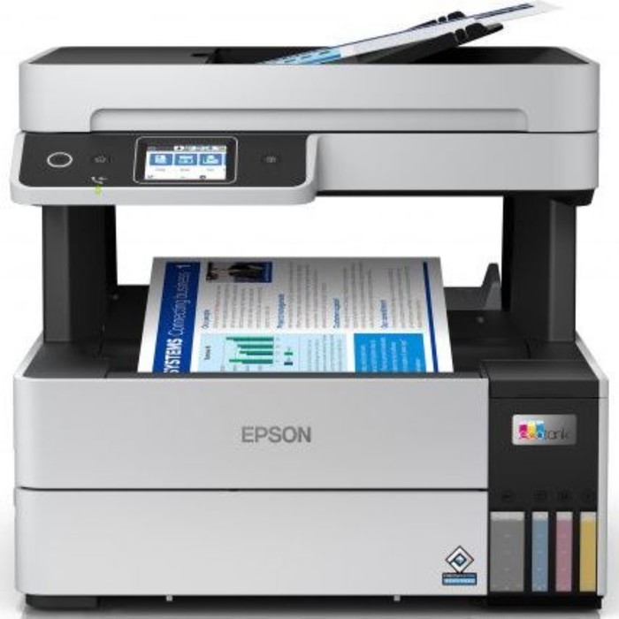 МФУ струйный Epson L6490 (C11CJ88405/404/502/507) A4 Duplex Net WiFi серый - фото 51629088