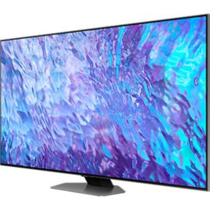 Телевизор QLED Samsung 75" QE75Q80CAUXCE Series 8 серебристый 4K Ultra HD 100Hz DVB-T2 DVB-   106694 - фото 51629263