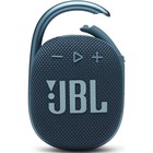 Колонка порт. JBL Clip 4 синий 5W 1.0 BT 15м 500mAh (JBLCLIP4BLU) - фото 51629409