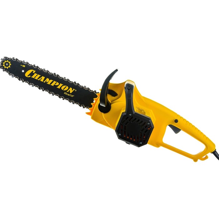 Пила цепная электрическая CHAMPION 118-14, 1800 кВт, 14", шаг 3/8", паз 1.3 мм, 52 звена - Фото 1